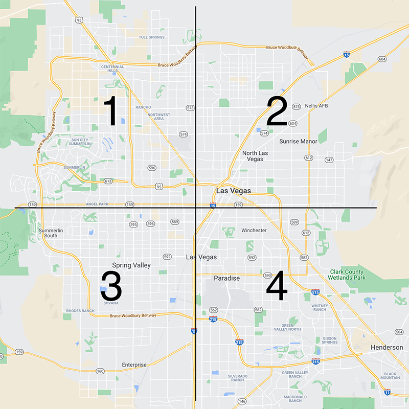 Service Area Map